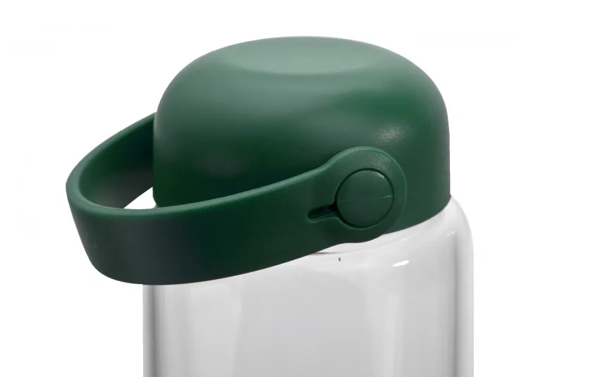 Vialli Design Szklana butelka na wodę 540 ml Fuori zielona Best