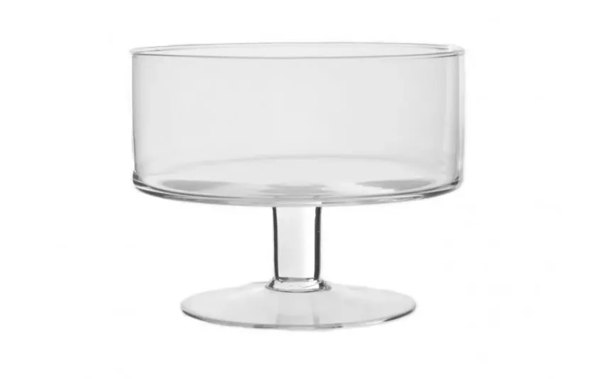 Sigma Glass Szklana salaterka na nóżce 17 cm Sigma 1624 New