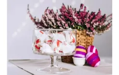 Sigma Glass Szklana salaterka na nóżce 14 cm Sigma 1624 Online
