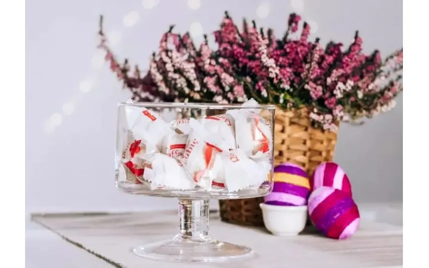 Sigma Glass Szklana salaterka na nóżce 14 cm Sigma 1624 Online