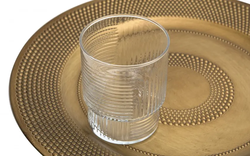Glasmark Szklanka 320 ml w prążki GLS320 New
