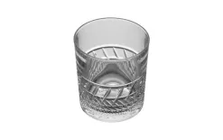 Bohemia Szklanka Whisky Prostokąty 9,5 cm. Fashion