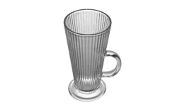 MPLCo Szklanka do latte 300 ml ryflowana New