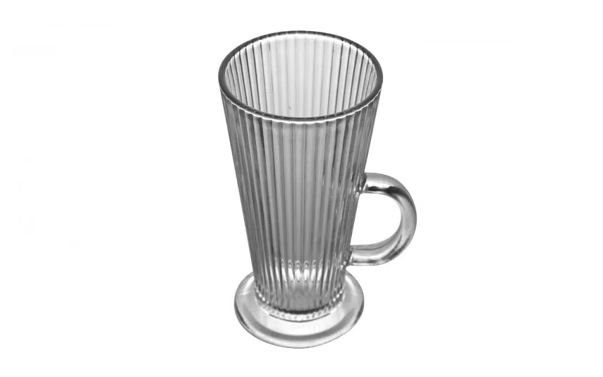 MPLCo Szklanka do latte 300 ml ryflowana New