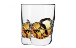 Krosno Szklanka do whisky 250ml Mixology grube dno New