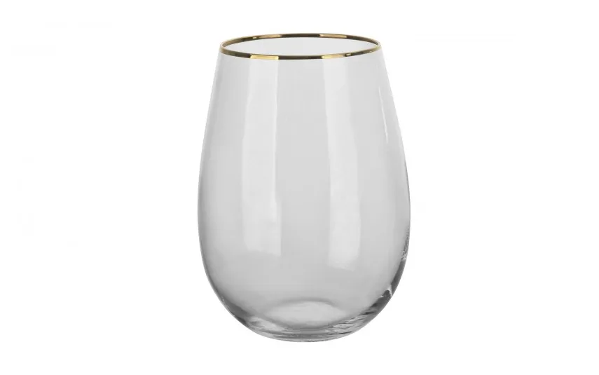 Krosno Szklanka do wina 500 ml Harmony Gold Discount