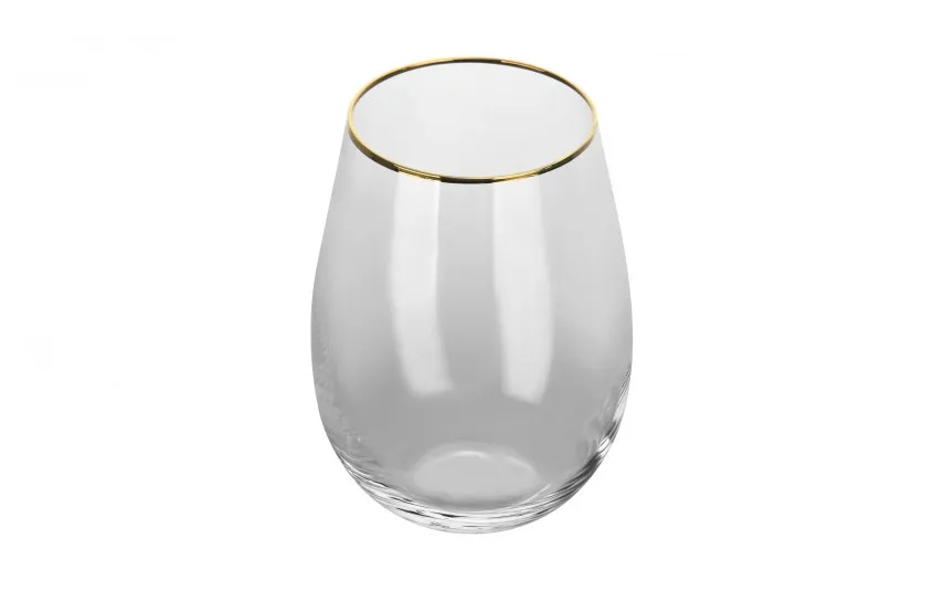 Krosno Szklanka do wina 500 ml Harmony Gold Discount