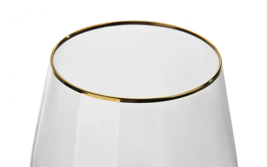 Krosno Szklanka do wina 500 ml Harmony Gold Discount