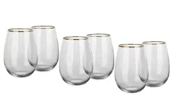 Krosno Szklanka do wina 500 ml Harmony Gold Discount