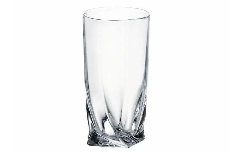 Bohemia Szklanka kryształowa Quadro Long 350ml Best