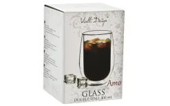 Vialli Design Szklanka termiczna 300 ml z podwójną ścianką Amo bez ucha Discount