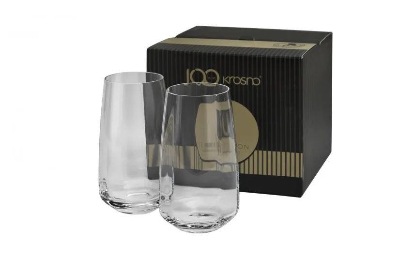 Krosno Szklanka wysoka 450 ml Celebration Fashion