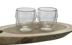 Vialli Design 2 szklanki do espresso z podwójną ścianką 70 ml Sferico Outlet