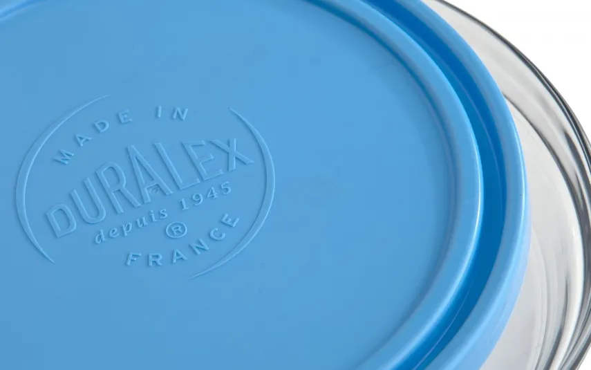 Fackelmann Szklany pojemnik na żywność okrągły 970 ml Freshbox Duralex Best