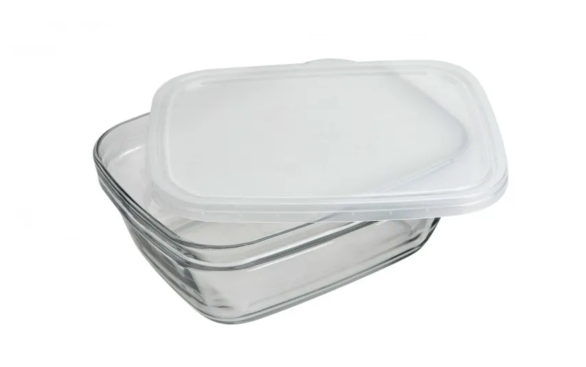 Fackelmann Szklany pojemnik na żywność 1700 ml Freshbox Biały 40364 New