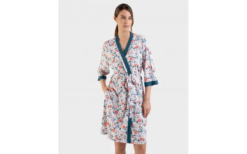 Massana Homewear Szlafrok damski rozm. L Massana L226248 Fashion