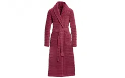 Vossen Szlafrok damski taliowany rozm. L Coco 3715 Hibiskus Best