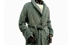Massana Homewear Szlafrok męski rozm. XXL Grey L726335 Hot