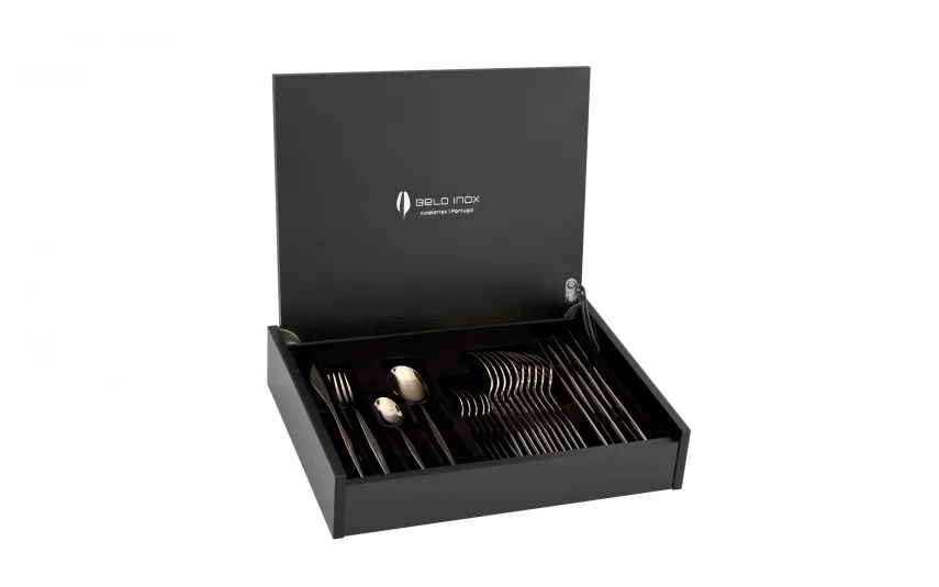 Belo Inox Sztućce 6/24 Spirit Titanium Bronze Fashion