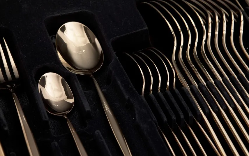 Belo Inox Sztućce 6/24 Spirit Titanium Bronze Fashion