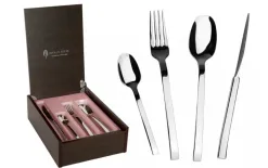 Witek Home Sztućce 6/24 w kasecie drewnianej Belo Inox Clearance