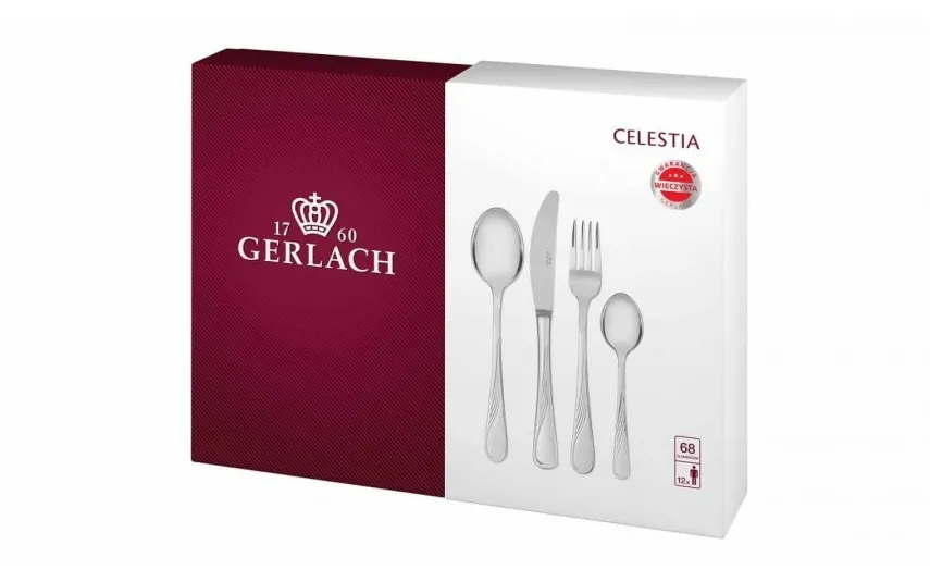 Gerlach Sztućce Celestia 12/68 w pudełku Online