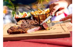 Orion Sztućce do steków i buergerów 15 el. Hot