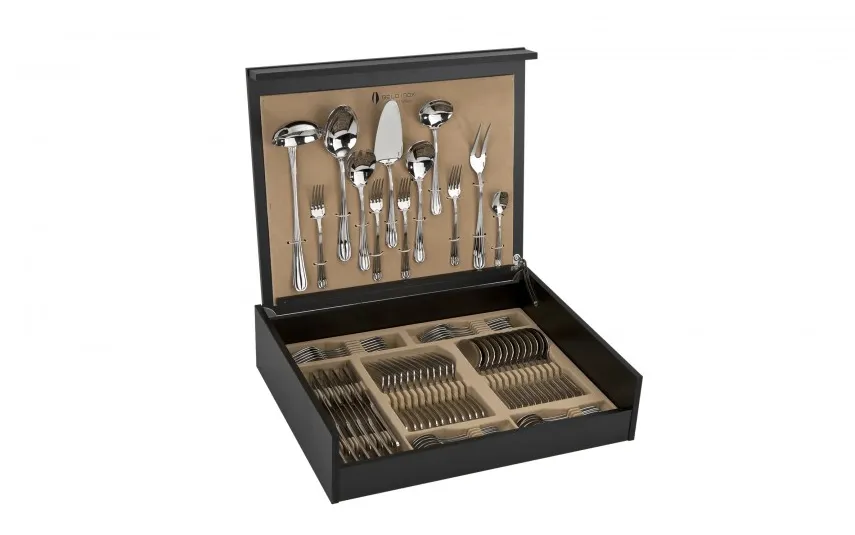 Belo Inox Sztućce Duo 12/72 w kasecie drewnianej Clearance