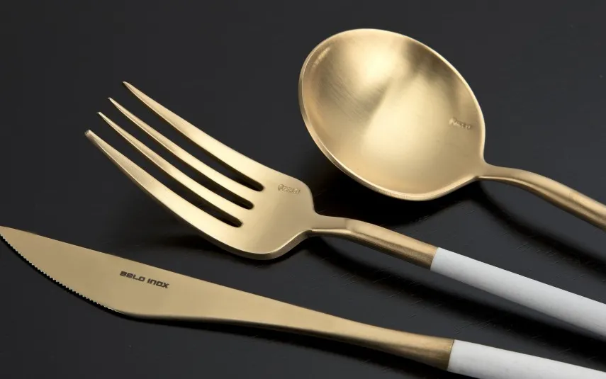 Belo Inox Sztućce Neo White Gold 6/24 Discount