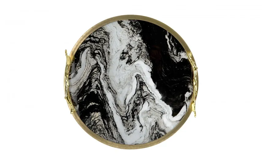 Art-Pol Taca dekoracyjna 38,5 cm Tulum Discount