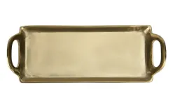 Ewax Taca dekoracyjna 34,5x13 cm złota EW2279 Sale