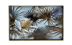 Art-Pol Taca dekoracyjna 40x26x3,5 cm Palmy Tulum 125262 Hot