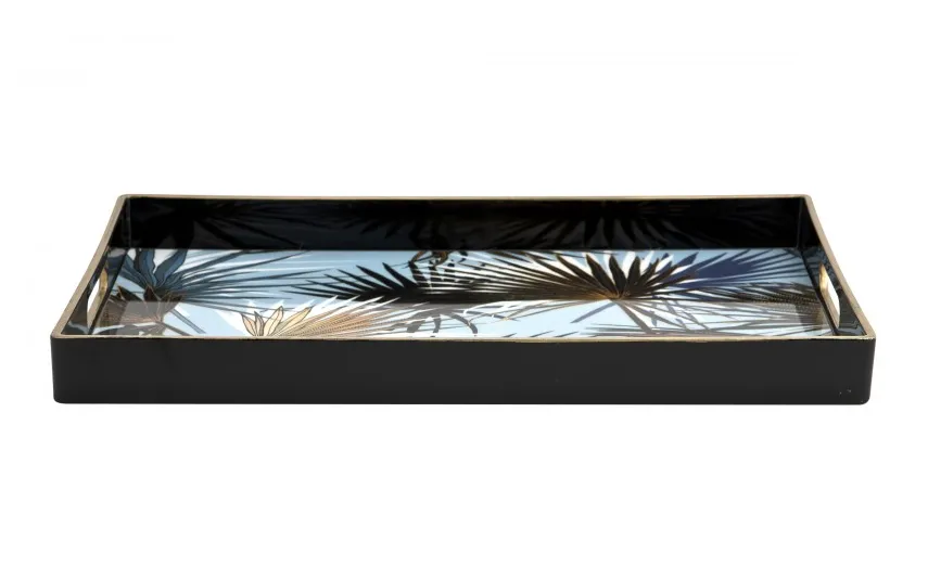 Art-Pol Taca dekoracyjna 40x26x3,5 cm Palmy Tulum 125262 Hot