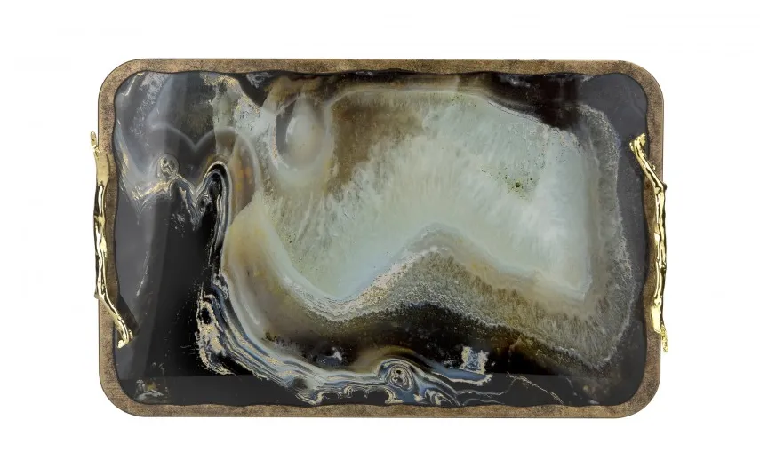 Art-Pol Taca dekoracyjna 48x30x8 cm Tulum New
