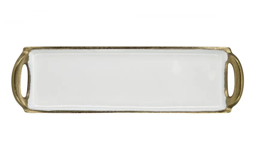 Ewax Taca dekoracyjna 35,5x10,5x3 cm złota EW3462 Best