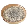 Mondex Taca okrągła 35x35x4cm Mandala Outlet
