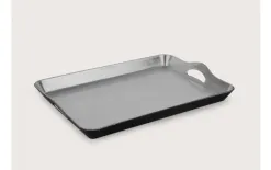 Witek Home Taca plastikowa 29x44cm - srebrna Online