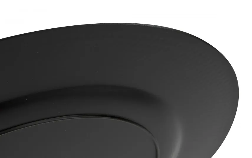 Art-Pol Talerz dekoracyjny plastikowy 33 cm złoty kulki AP162795 Best