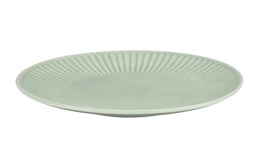 Cmielow Talerz deserowy 21 cm Dalia Zielona Clearance