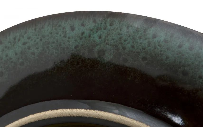 Lubiana Talerz deserowy 21,2 cm Jade Stoneware zielony Fashion
