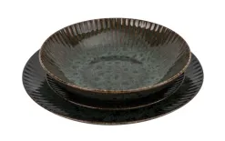 Lubiana Talerz deserowy 21,2 cm Jade Stoneware zielony Fashion