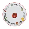 MPLCo Talerz do pizzy 30,5 cm Czerwony brzeg MPL Sale