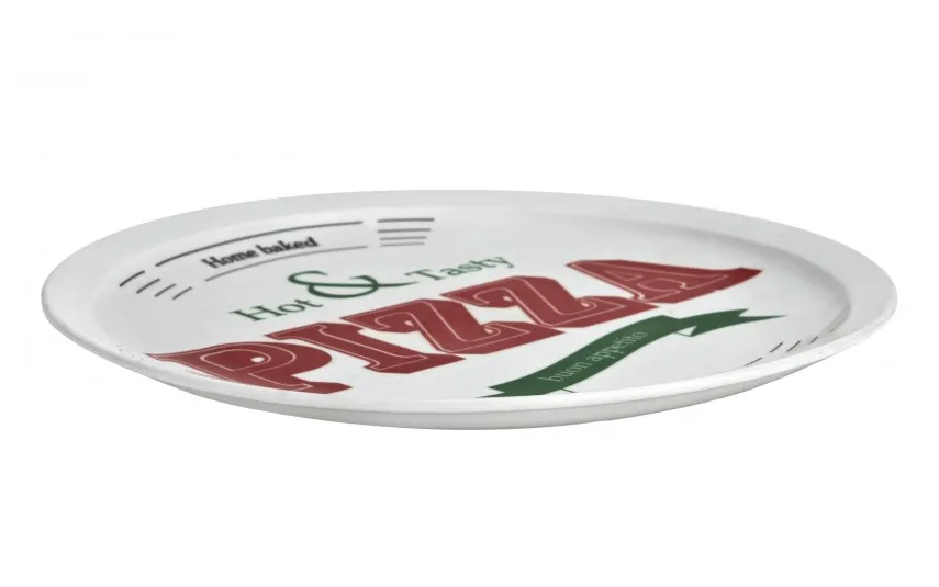 MPLCo Talerz do pizzy 30,5 cm Pizza czerwony napis Outlet