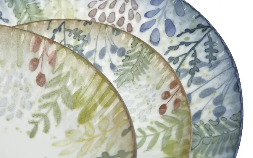 Lubiana Talerz głęboki 22 cm Daisy Watercolor 9144 Outlet