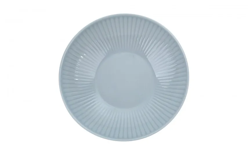 Cmielow Talerz głęboki 21,5 cm Dalia Niebieska Clearance