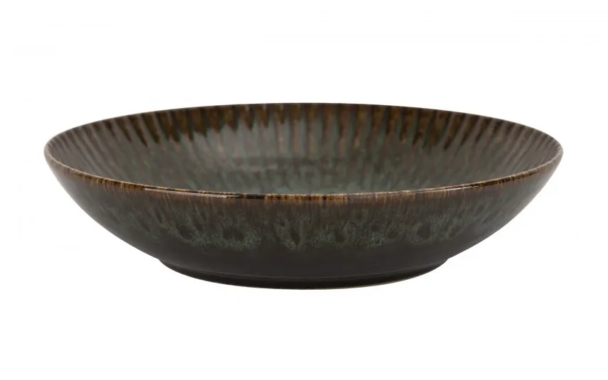 Lubiana Talerz głęboki 22,3 cm Jade Stoneware zielony Hot