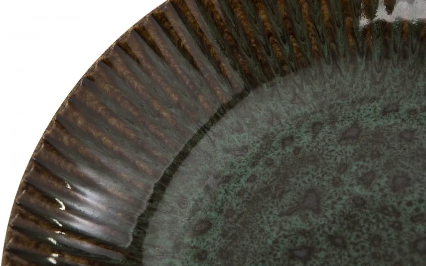 Lubiana Talerz głęboki 22,3 cm Jade Stoneware zielony Hot