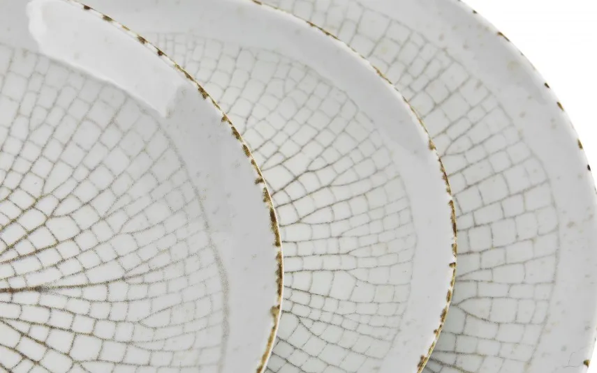 Lubiana Talerz głęboki 22 cm Leaf 9036 Outlet