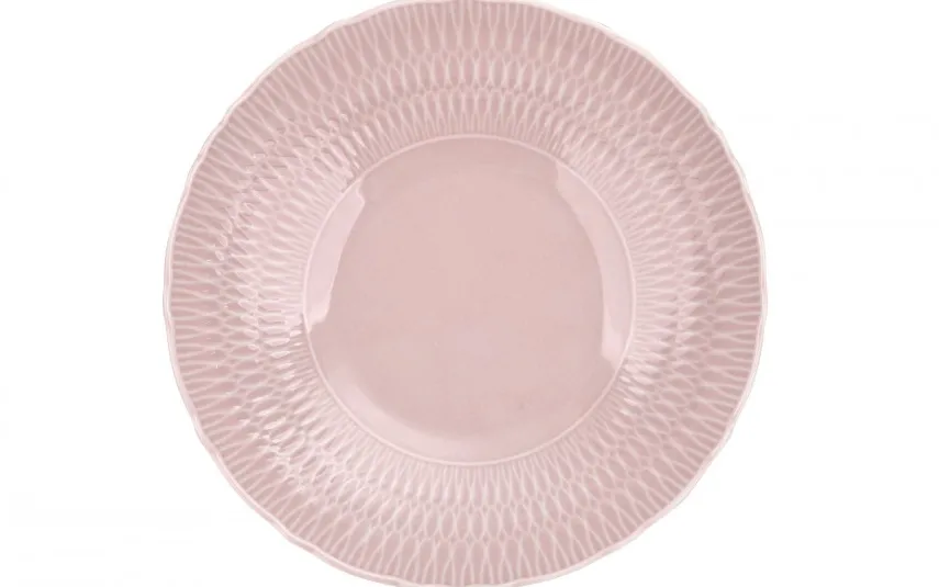 Cmielow Talerz głęboki 22 cm Sofia Różowa Hot