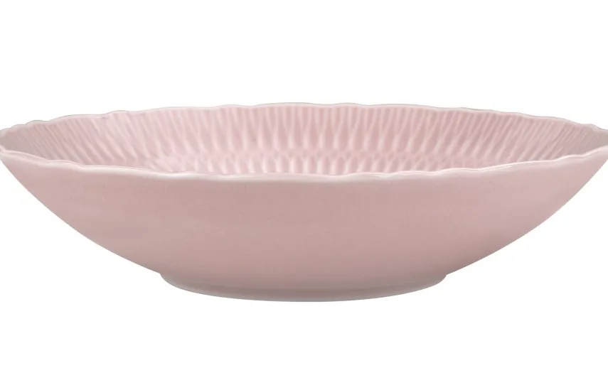 Cmielow Talerz głęboki 22 cm Sofia Różowa Hot
